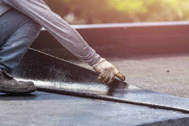 Professional Wet Basement Repair technician working in Boston, NY